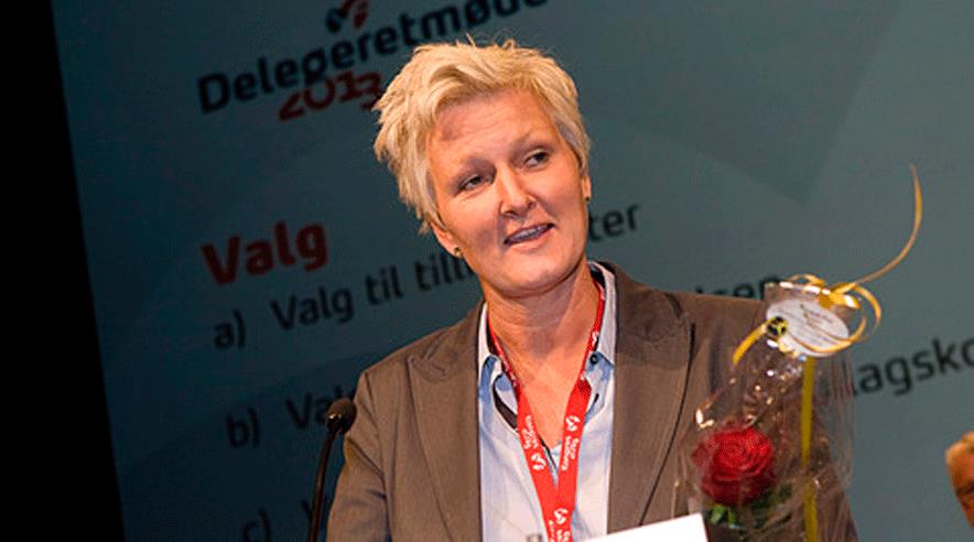 A-kasseleder i 3F Næstved Eva Obdrup blev valgt til ny forretningsfører.